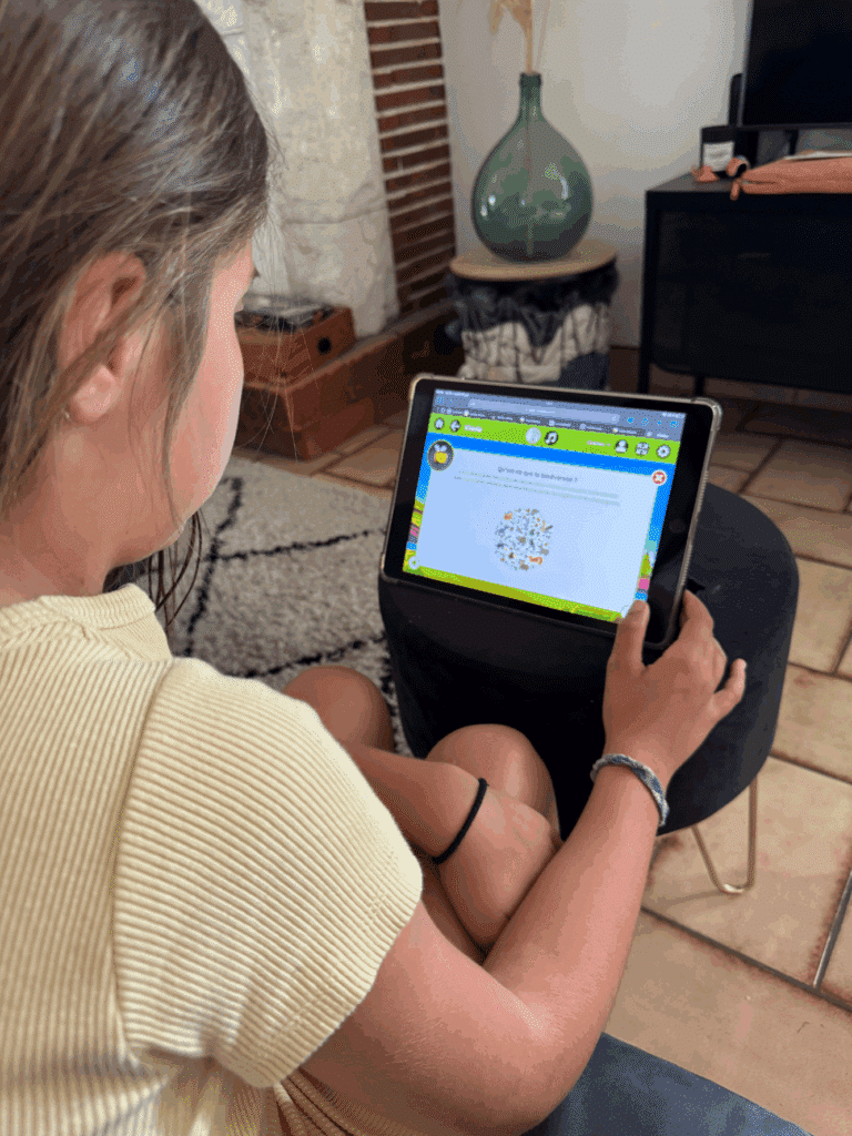 Kidaia sur tablette